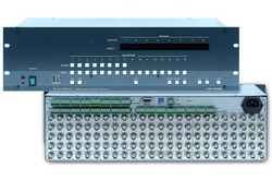 Kramer VP-1608 Коммутатор 16x8 сигналов RGBHV и симметричных звуковых стереосигналов (RGBHV + AUDIO; 19" Rack)