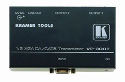 Kramer VP-300T Усилитель-распределитель 1:2 сигнала XGA, передатчик в витую пару (CAT5) (VGA; Tools)