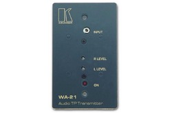 Kramer WA-21 Преобразователь небалансного в балансное аудио, передатчик аудио в линию из витой пары (AUDIO; Wall Plate)