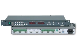 Kramer VP-4x4 Коммутатор 4x4 VGA и симметричных звуковых стереосигналов, 440 МГц (VGA + AUDIO; 19" Rack)