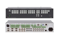 Kramer VP-26  Мультиформатный высококачественный презентационный коммутатор 4x2 видео и балансных стерео аудио сигналов  (CV/ YC/ YUV/ VGA)