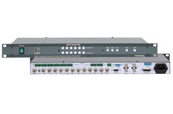 Kramer VS-802xl Коммутатор 8x2:2 видео- и симметричных звуковых стереосигналов с коммутацией в интервале кадрового гасящего импульса, 300 МГц (CV + AUDIO; 19" Rack)