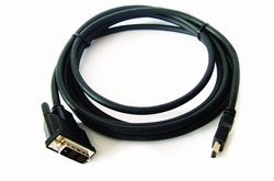 Кабель Kramer HDMI-DVI (Вилка - Вилка) (золотое покрытие разъемов) (1.8м)