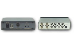Kramer VM-30AV Усилитель-распределитель 1:3 видео- и звуковых сигналов c регулировкой уровня сигнала и АЧХ, 430 МГц (CV + AUDIO; Desktop)