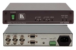 Kramer VP-100A Преобразователь формата сигналов XGA  в видео сигнал RGBHV  (XGA / RGBHV + AUDIO; 19" Rack)
