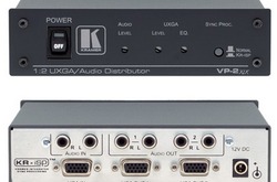 Kramer VP-2XLK - Усилитель-распределитель 1:2 VGA и звукового стереосигнала, 400 МГц