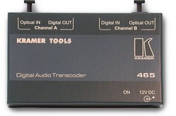 Kramer 465 Транскодер цифровых звуковых cигналов AES/EBU и S/PDIF (DIGITAL AUDIO; Tools)