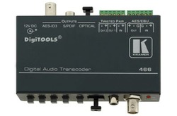 Kramer 466 Транскодер цифровых звуковых cигналов AES/EBU, S/PDIF и Toslink (DIGITAL AUDIO; Tools)
