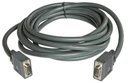 Кабель высокого разрешения Kramer VGA (HD15): Вилка - Вилка, изготавливается из кабеля BC-5X5S (7.6м)