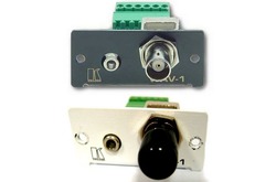 Kramer WAV-1  2-сторонний клеменной модуль с разъемами 6-pin для коммутации видео- и звуковых стереосигналов через разъемы BNC и разъемы mini Jack (3,5 мм) (BNC, Jack 3.5, Phoenix; Insert)