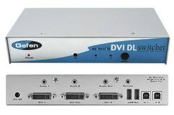 Gefen EXT-DVI-241DL Коммутатор 2:1 сигналов DVI DualLink, USB и аудио.