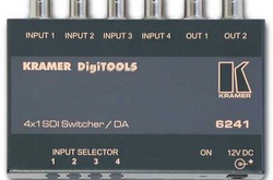 Kramer 6241 Коммутатор 4x1:2 сигналов SDI (SDI; Tools)