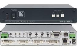 Kramer VP-311DVI Автоматический коммутатор DVI и аудиосигнала (DVI / AUDIO; Desktop)