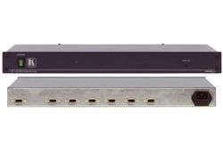 Kramer VP-6xln Усилитель-распределитель 1:6 UXGA и аудиосигнала, линейный передатчик для витой пары (VGA; 19" Rack)