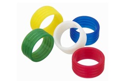 Цветные кольца для маркировки комперессионных разъемов (Белый)