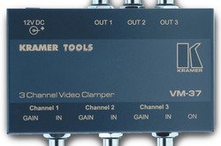 Kramer VM-127 12-ти канальный восстановитель видеосигнала, 430 МГц (CV / YC / YUV; 19" Rack)
