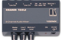 Kramer 102MX Двухканальный микшер звуковых сигналов (AUDIO; Tools)