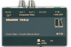 Kramer 810 Генератор звуковых сигналов и цветных полос (CV / YC ; Tools)