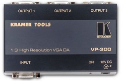 Kramer VP-300 Усилитель, распределитель 1:3 VGA/XGA, 425 Мгц (VGA/XGA; Tools)