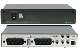 Kramer FC-15 Преобразователь RGBS в компонентный сигнал (c разъемом  Scart) и аудио (YUV / RGBS / SCART; Desktop)