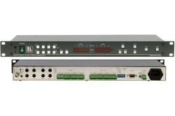 Kramer VS-4x4YCxl Коммутатор 4x4 S-видео- и симметричных звуковых стереосигналов с коммутацией в 'интервале кадрового гасящего импульса, 75 МГц (YC + AUDIO; 19" Rack)