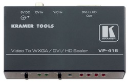 Kramer VP-416 Масштабатор CV и S-video сигналов в сигналы VGA/WXGA, DVI и HD (Multi; Tools)