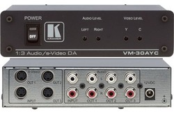 Kramer VM-30AYC Усилитель-распределитель сигнала s-Video и аудиосигнала (YC / AUDIO; Desktop)