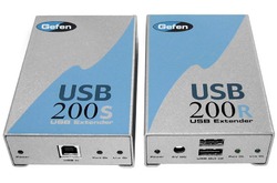 Gefen EXT-USB-200 Удлинитель USB интерфейса с двухпортовым HUB.