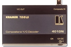 Kramer 401DN Преобразователь композитного сигнала в сигнал S-video (CV / YC ; Tools)