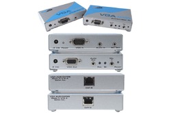 Gefen EXT-VGA-AUDIO-141 Комплект устройств для удлинения VGA канала, стерео аудио и одного возвратного канала аудио по витой паре.