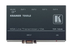 Kramer TP-104 Четырехканальный передатчик XGA сигнала в витую пару (CAT5) (VGA; Tools)
