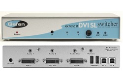 Gefen EXT-DVI-241SL Коммутатор 2:1 сигналов DVI, USB и аудио.
