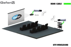 Gefen GTV-WIRELESSHD - Удлинитель сигнала интерфейса HDMI разрешением 1080p (60 Гц) на расстояние до 10 метров.